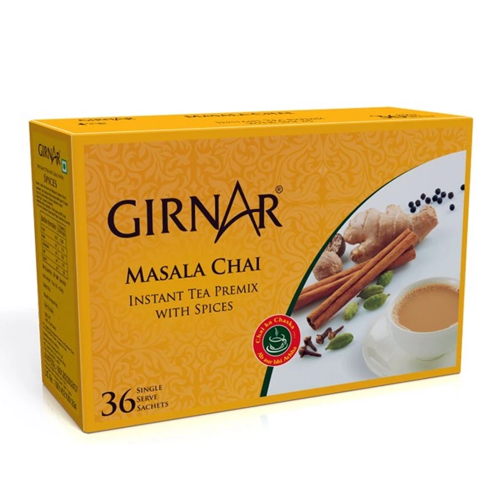 Girnar Masala Chai, 14g(36 Sachets)-1.webp